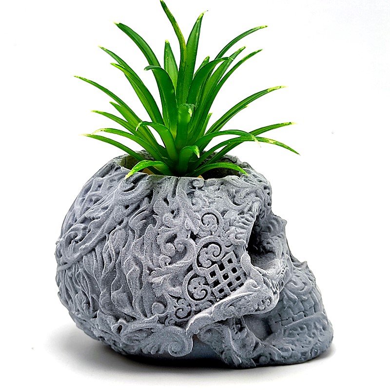 Florist Supply Vases - Cetakan Silikon Vas Tengkorak Indah Premium-Alat