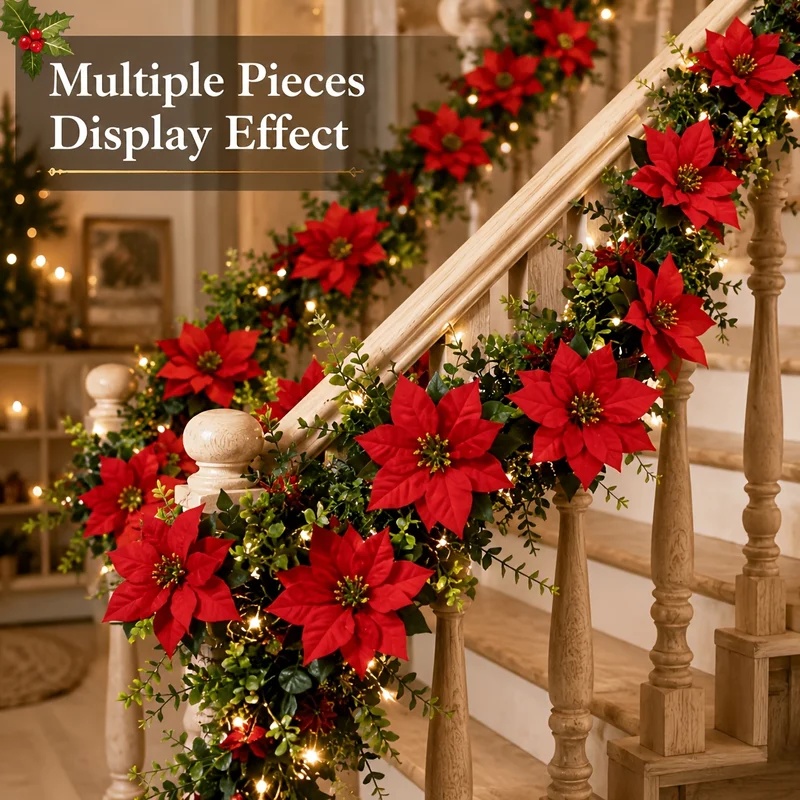 1/2 buah Hiasan Garland Natal  - Eucalyptus Preserved ulasan dan harga