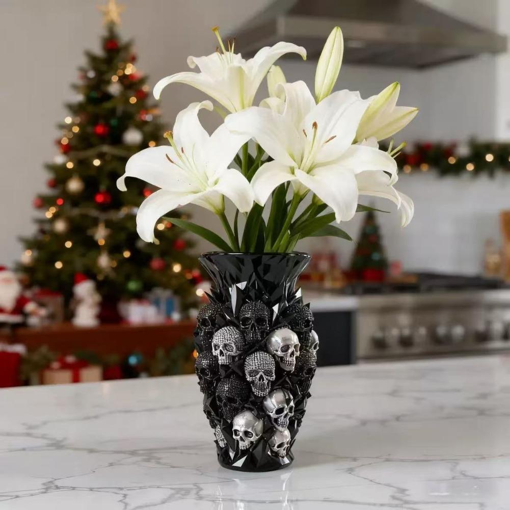 Vas Resin Bertema Tengkorak Go - Florist Supply Vases ulasan dan harga